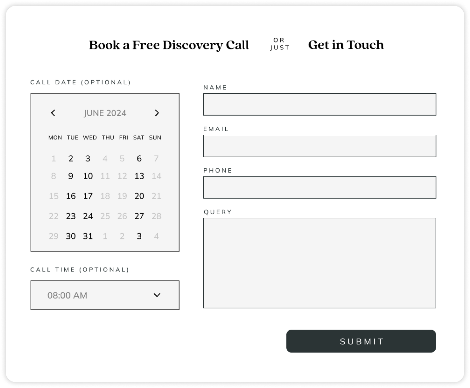 The Sounding Board Custom Scheduling Webapp